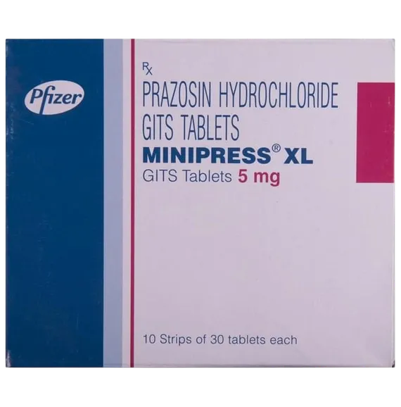 minipress xl 5mg tablet 30's